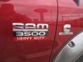 2011 Deep Cherry Red Crystal Pearl Dodge Ram 3500 HD SLT Outdoorsman Crew Cab 4x4  photo #5