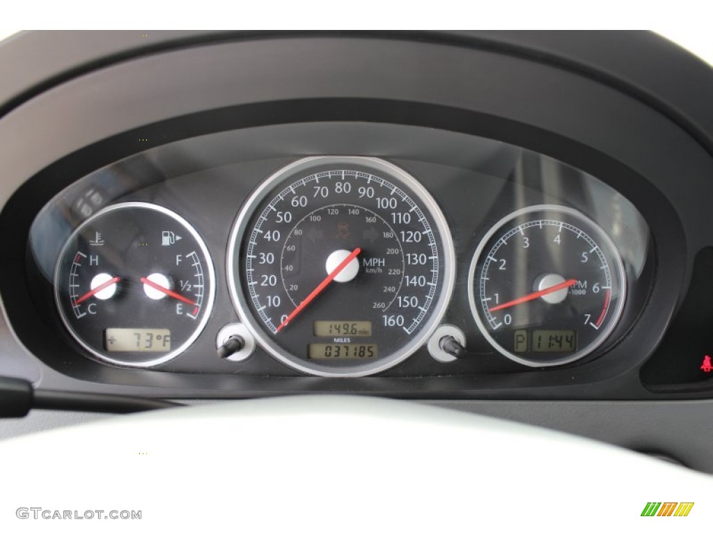 2007 Chrysler Crossfire Limited Roadster Gauges Photo #78161683