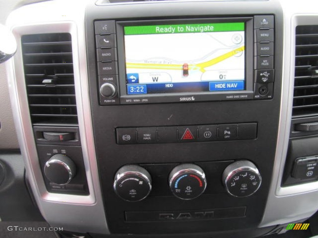 2011 Dodge Ram 3500 HD SLT Outdoorsman Crew Cab 4x4 Controls Photo #78161733