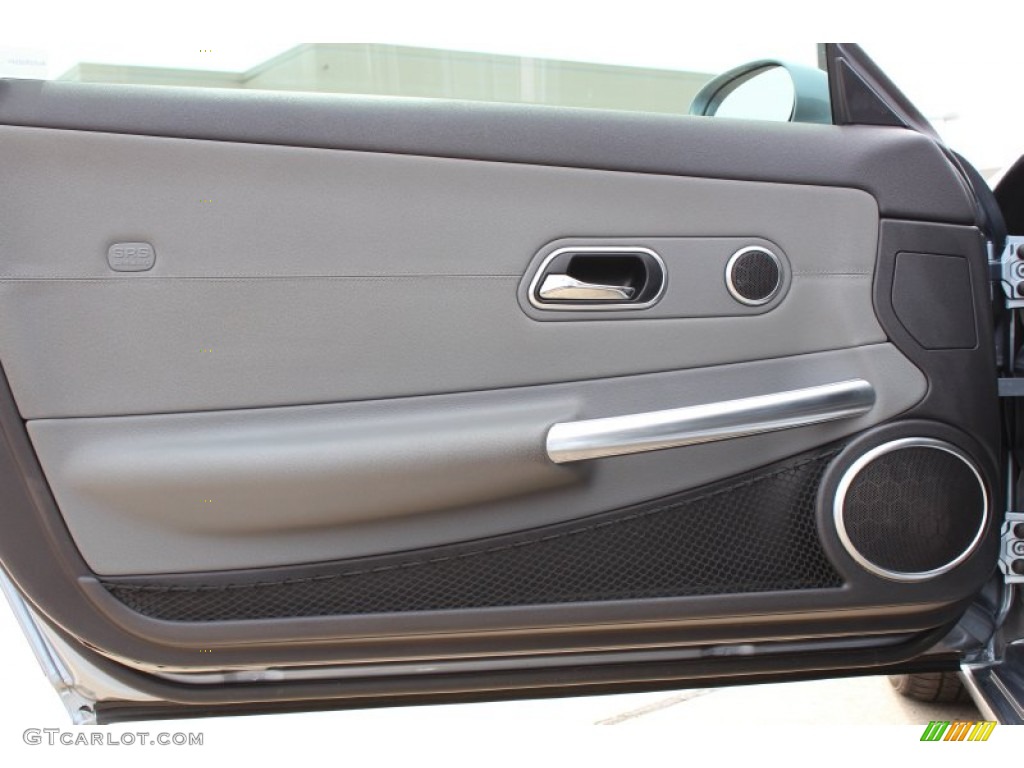 2007 Chrysler Crossfire Limited Roadster Dark Slate Gray/Medium Slate Gray Door Panel Photo #78161736