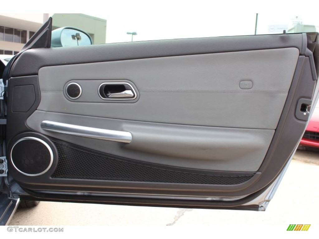 2007 Chrysler Crossfire Limited Roadster Dark Slate Gray/Medium Slate Gray Door Panel Photo #78161790