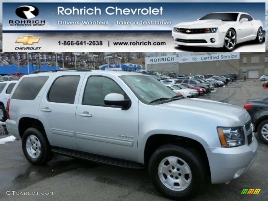 2012 Tahoe LT 4x4 - Silver Ice Metallic / Ebony photo #1