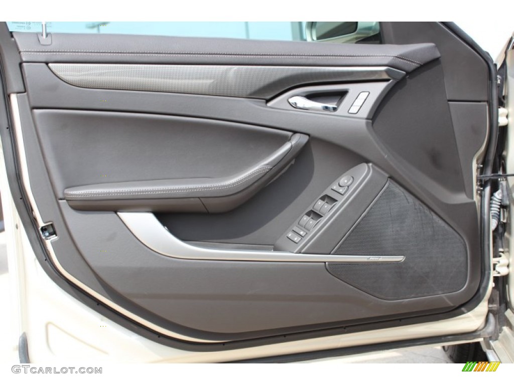 2013 CTS 3.0 Sedan - Silver Coast Metallic / Ebony photo #16