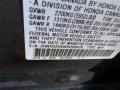 NH782M: Graphite Luster Metallic 2013 Acura MDX SH-AWD Technology Color Code