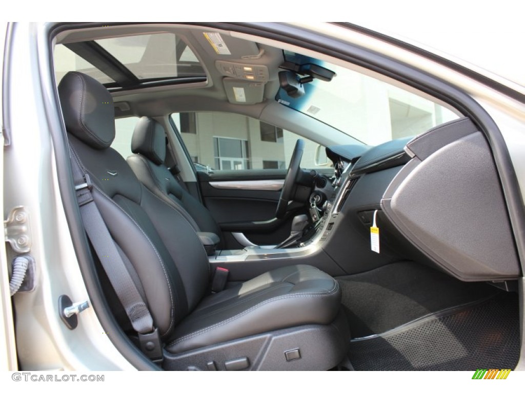 2013 CTS 3.0 Sedan - Silver Coast Metallic / Ebony photo #19