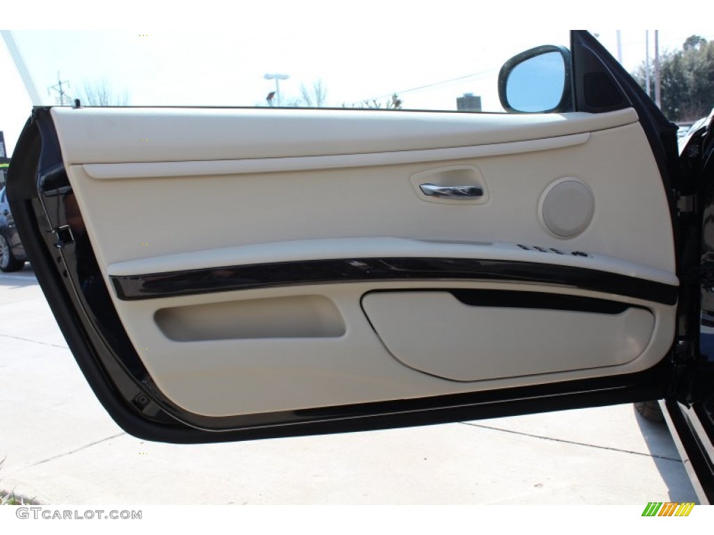 2013 3 Series 328i Convertible - Jet Black / Cream Beige photo #18