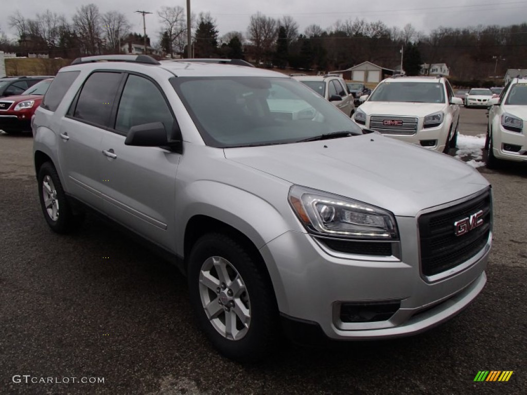 2013 Acadia SLE AWD - Quicksilver Metallic / Ebony photo #4