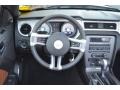 Saddle 2010 Ford Mustang GT Premium Convertible Steering Wheel