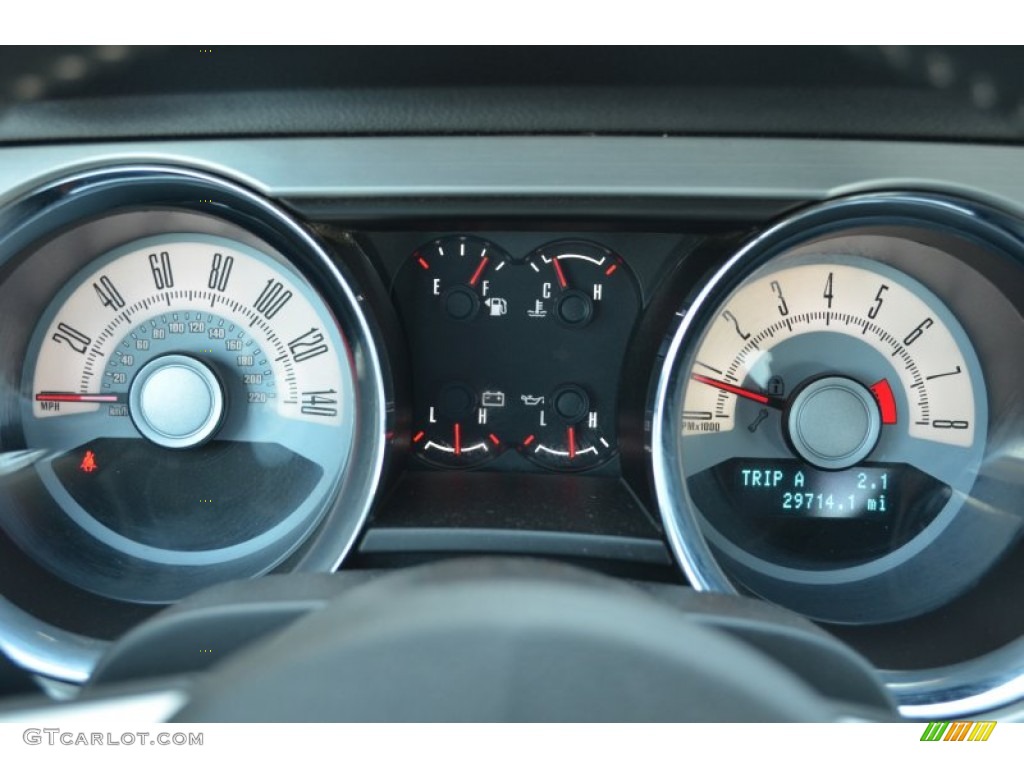 2010 Ford Mustang GT Premium Convertible Gauges Photos