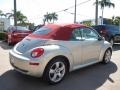 2009 White Gold Metallic Volkswagen New Beetle 2.5 Blush Edition Convertible  photo #5