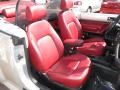 Blush Red Leather Interior Photo for 2009 Volkswagen New Beetle #78166657