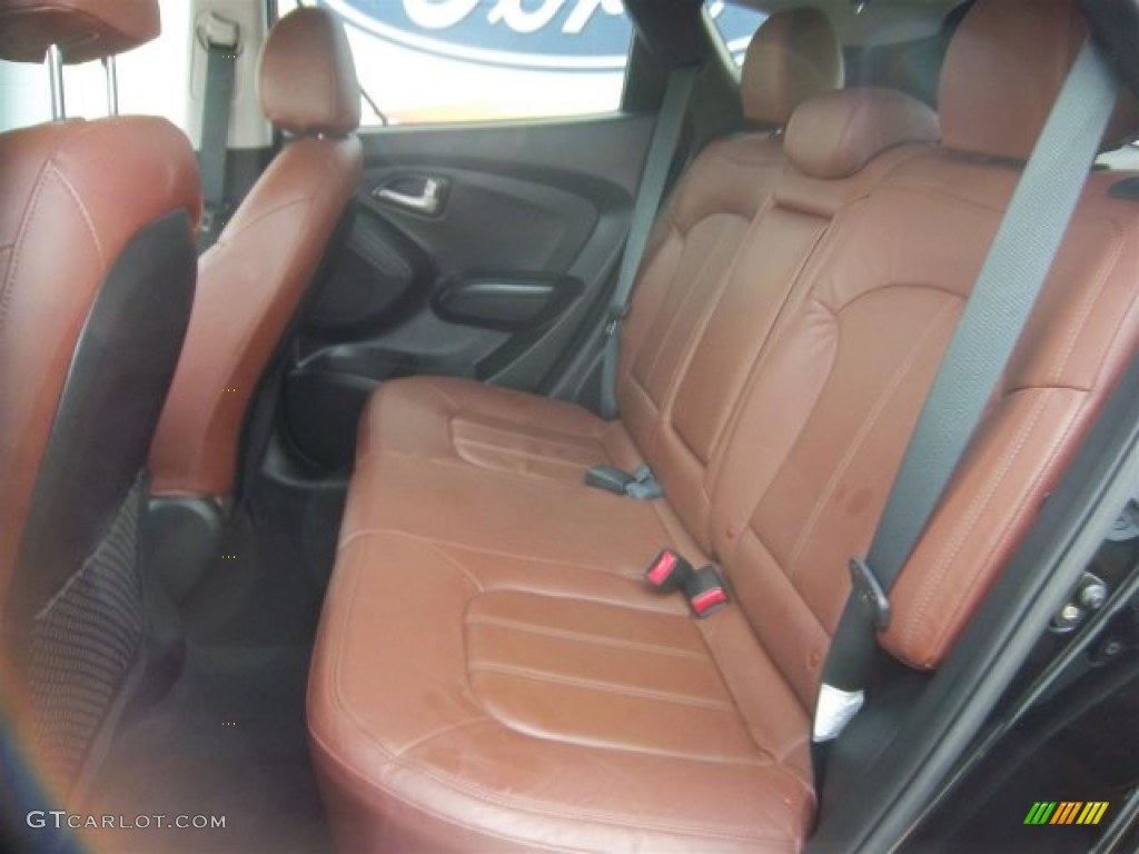 2011 Hyundai Tucson Limited Rear Seat Photo #78166725
