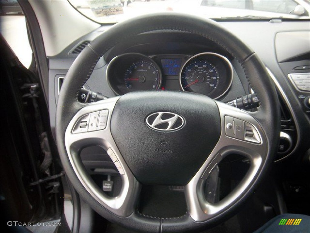 2011 Hyundai Tucson Limited Steering Wheel Photos