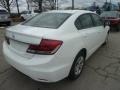 Taffeta White - Civic LX Sedan Photo No. 4