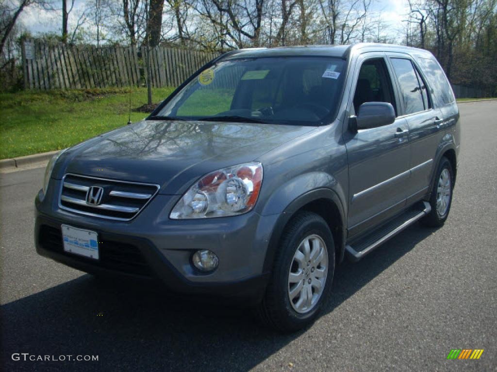 2005 CR-V Special Edition 4WD - Pewter Pearl / Black photo #4