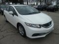Taffeta White - Civic LX Sedan Photo No. 6