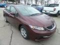 Crimson Red Pearl - Civic LX Sedan Photo No. 6