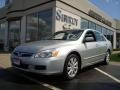 2006 Alabaster Silver Metallic Honda Accord EX-L V6 Sedan  photo #1