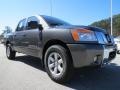 2012 Smoke Gray Nissan Titan SV Crew Cab  photo #7