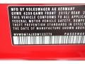 Tornado Red - Golf 4 Door TDI Photo No. 34