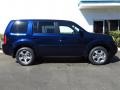 2013 Obsidian Blue Pearl Honda Pilot EX  photo #2