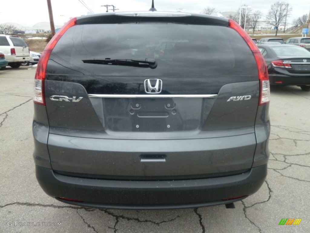 2013 CR-V EX-L AWD - Polished Metal Metallic / Gray photo #3