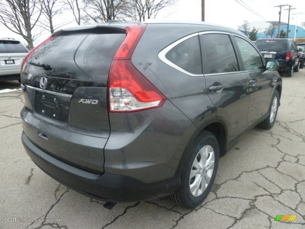 2013 CR-V EX-L AWD - Polished Metal Metallic / Gray photo #4