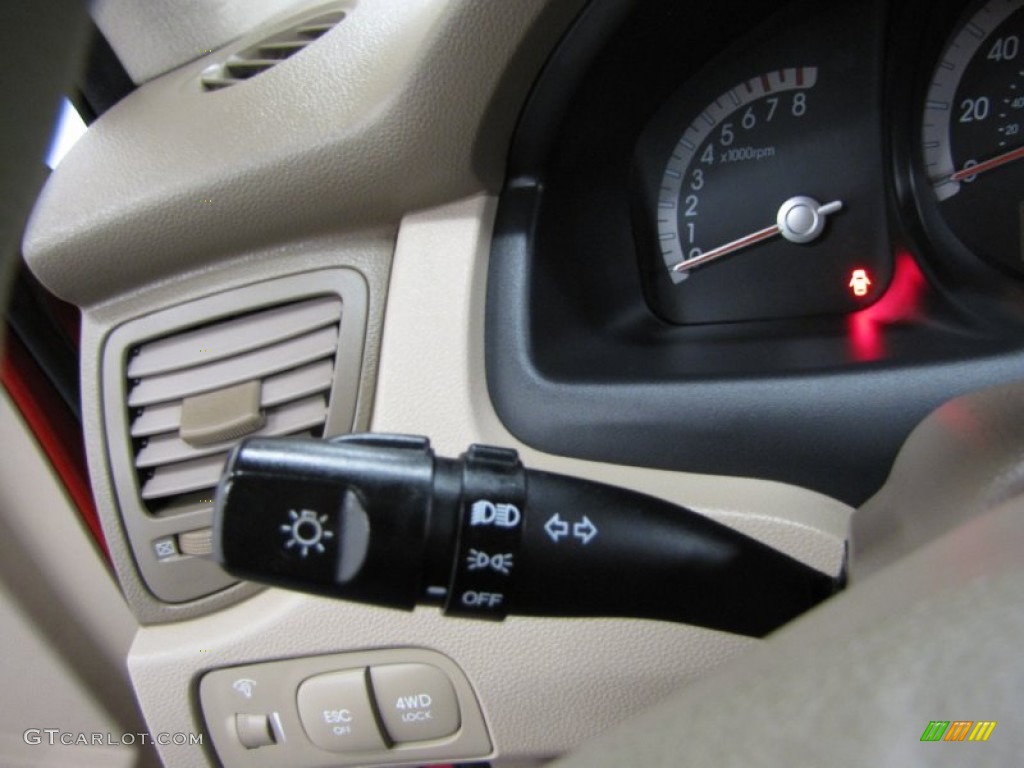 2009 Kia Sportage EX V6 4x4 Controls Photo #78169741