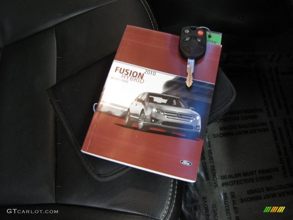 2010 Fusion Hybrid - Brilliant Silver Metallic / Charcoal Black photo #30