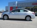 2013 Brilliant Silver Metallic Nissan Sentra SV  photo #2