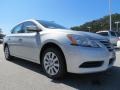 2013 Brilliant Silver Metallic Nissan Sentra SV  photo #7