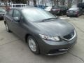 Polished Metal Metallic - Civic HF Sedan Photo No. 6
