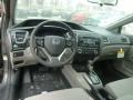 2013 Polished Metal Metallic Honda Civic HF Sedan  photo #12