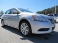 2013 Brilliant Silver Metallic Nissan Sentra SL  photo #7