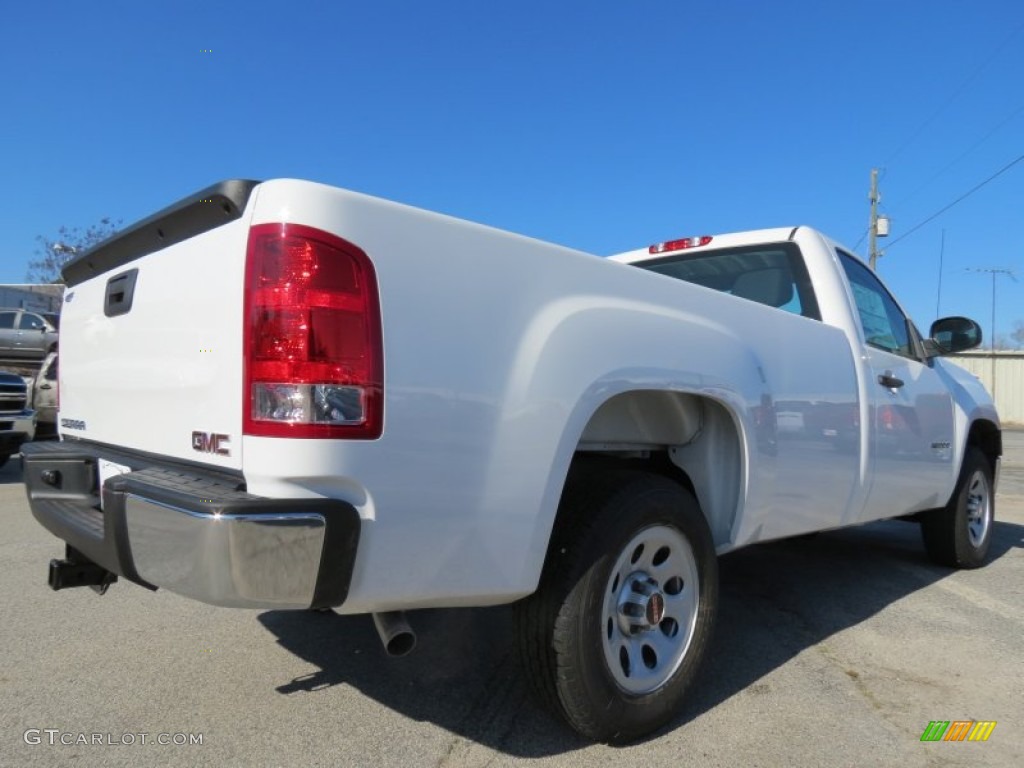 2013 Sierra 1500 Regular Cab - Summit White / Dark Titanium photo #7
