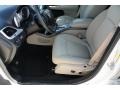 2011 Dodge Journey Black/Light Frost Beige Interior Front Seat Photo