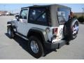 2009 Stone White Jeep Wrangler X 4x4  photo #4