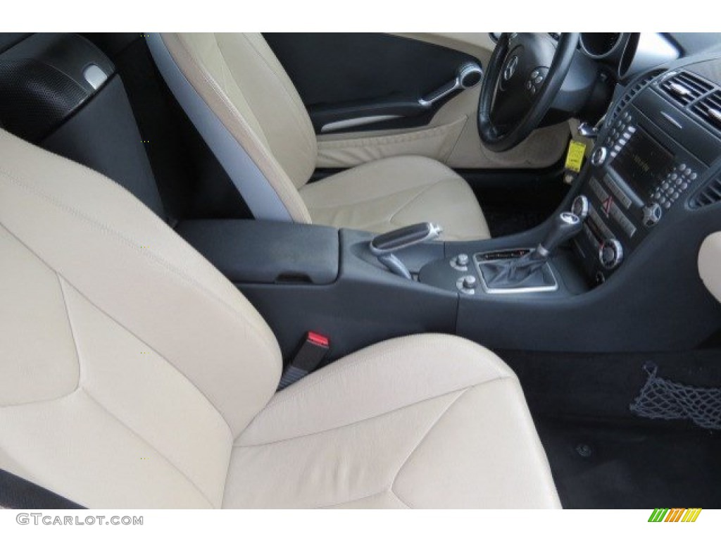 2006 SLK 350 Roadster - Obsidian Black Metallic / Beige photo #12