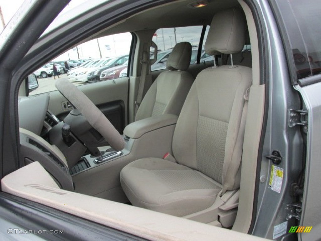 Medium Light Stone Interior 2007 Ford Edge SE AWD Photo #78175362