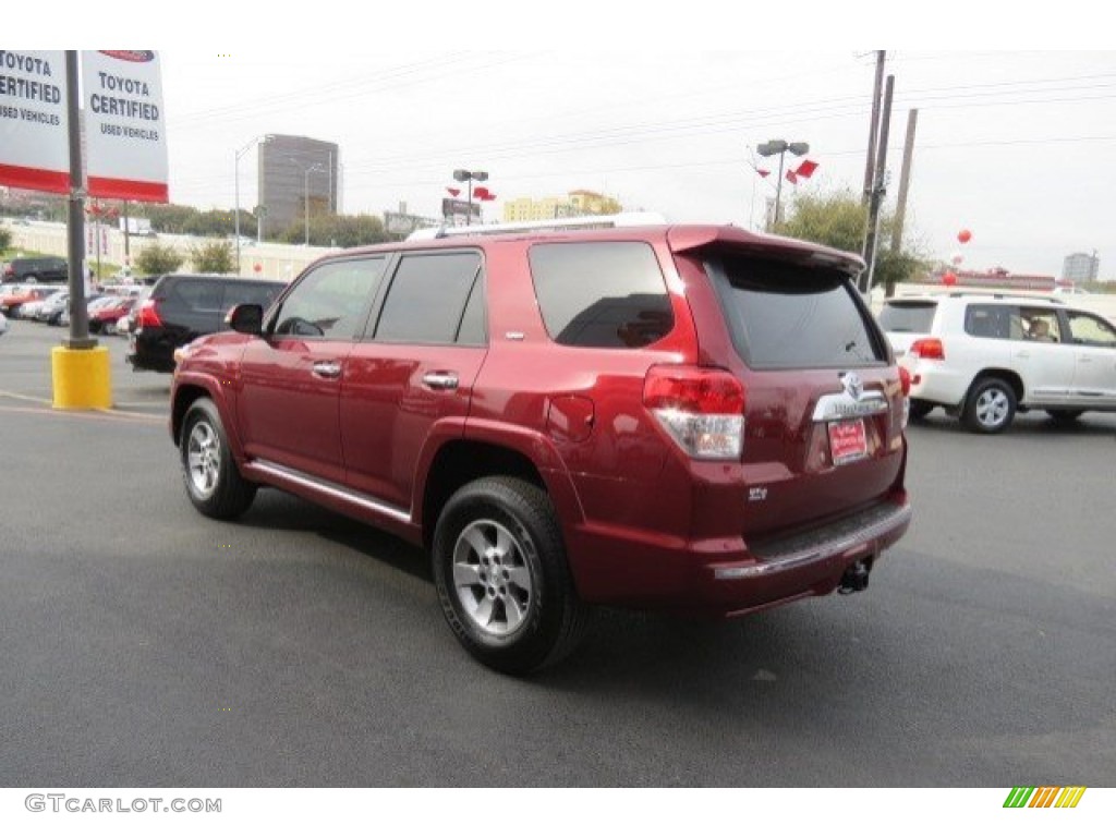 2012 4Runner SR5 - Salsa Red Pearl / Black Leather photo #5