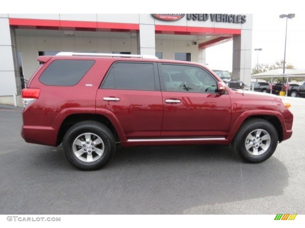 2012 4Runner SR5 - Salsa Red Pearl / Black Leather photo #8