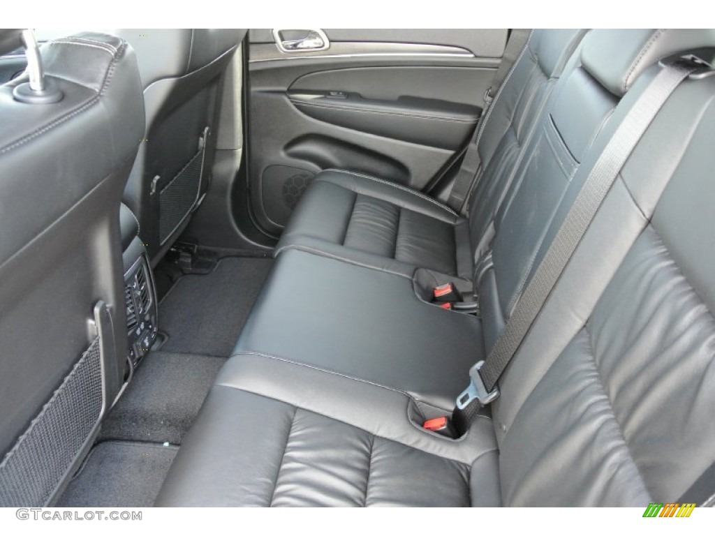2014 Jeep Grand Cherokee Limited 4x4 Rear Seat Photo #78175854
