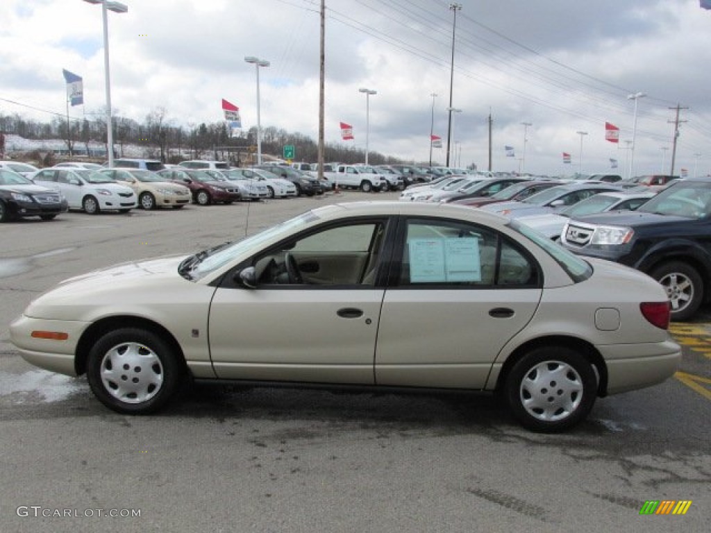 Gold 2002 Saturn S Series SL1 Sedan Exterior Photo #78176910