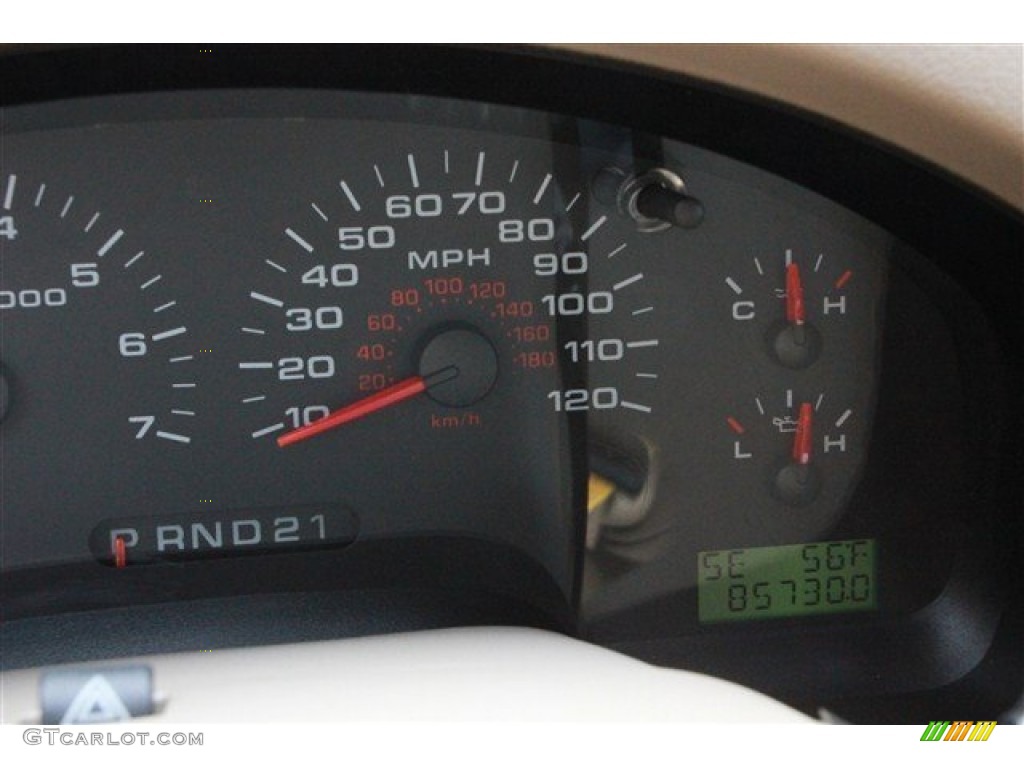 2006 F150 XLT SuperCab - Medium Wedgewood Blue Metallic / Tan photo #16