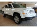 2013 Bright White Jeep Patriot Sport 4x4  photo #2