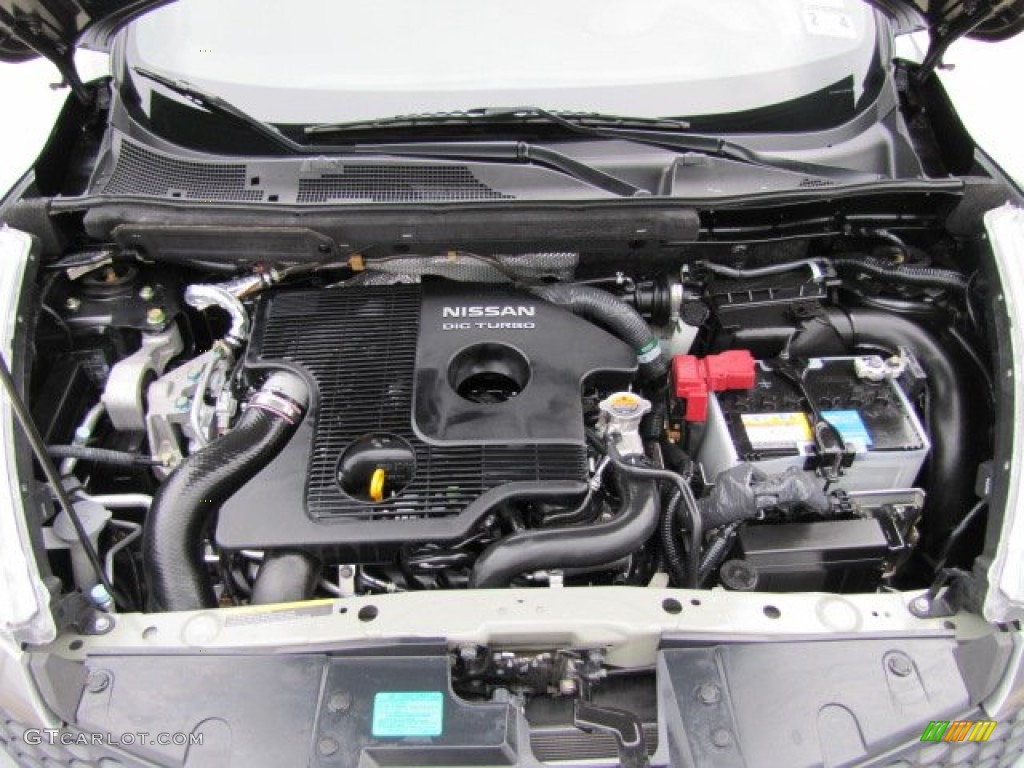 2012 Nissan Juke SL 1.6 Liter DIG Turbocharged DOHC 16-Valve CVTCS 4 Cylinder Engine Photo #78178206