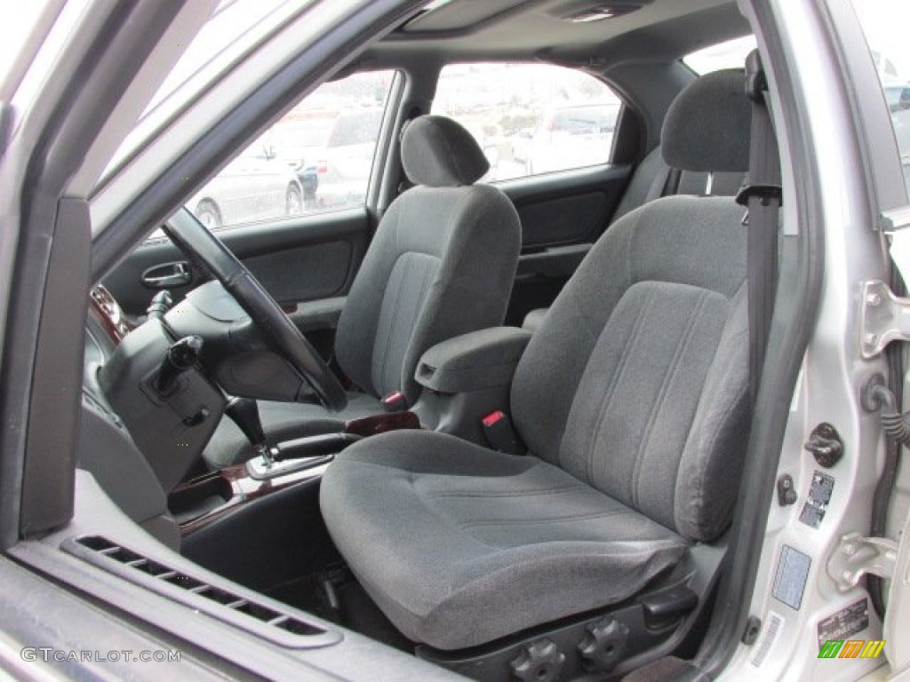 Black Interior 2003 Hyundai Sonata GLS V6 Photo #78178272