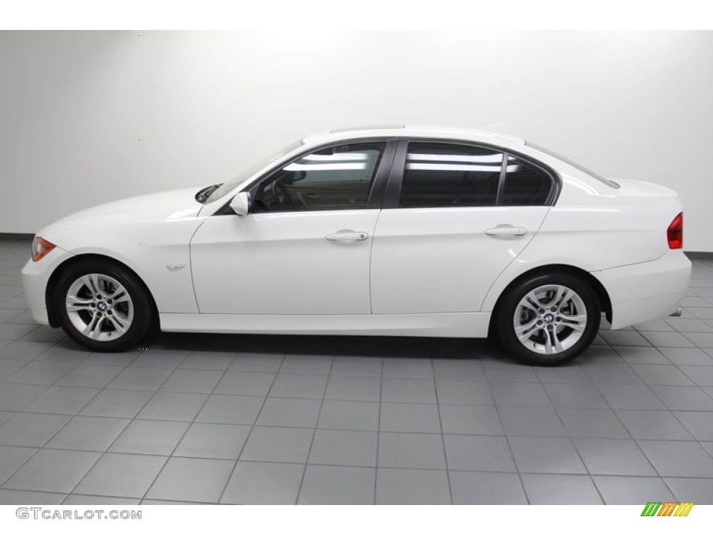 Alpine White 2008 BMW 3 Series 328i Sedan Exterior Photo #78178698