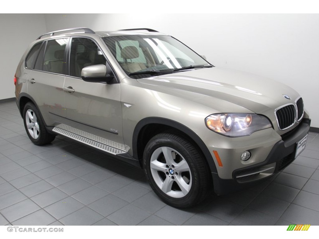 Platinum Bronze Metallic 2008 BMW X5 3.0si Exterior Photo #78179250