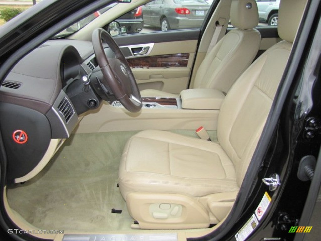 Barley Interior 2010 Jaguar XF Premium Sport Sedan Photo #78179574